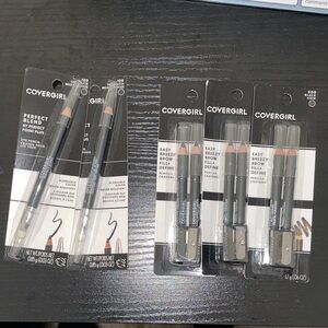 COVERGIRL Perfect Blend Eye Pencil and Easy Breezy Brow Pencil Set - Black